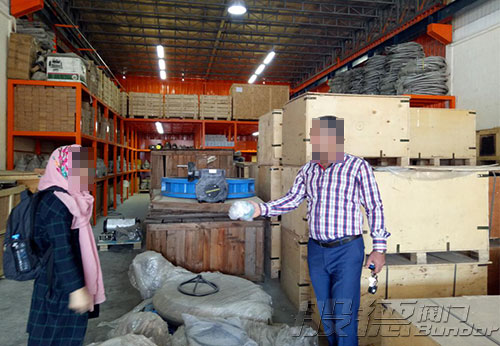 伊朗經(jīng)銷商采購(gòu)般德蝶式止回閥