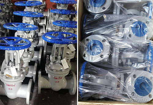 長春客戶采購般德鑄鋼閘閥、法蘭片等產(chǎn)品