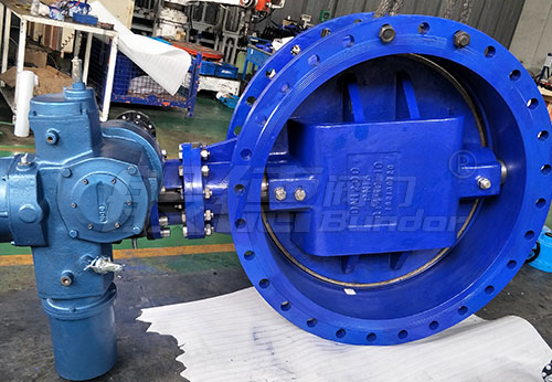 般德雙法蘭偏心蝶閥、排氣閥等出口印尼