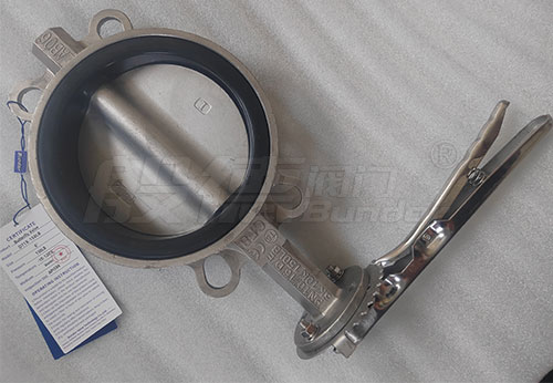 般德閥門不銹鋼對(duì)夾蝶閥出口菲律賓